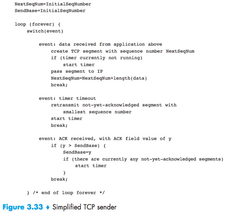 TCP-SimplifiedSender