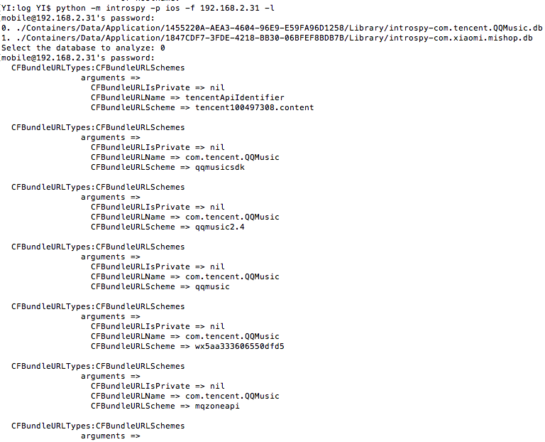 iOS-Introspy-Output-Result-Cmd