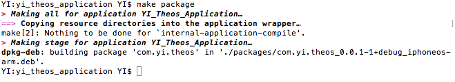 iOS-Theos-Package-Make